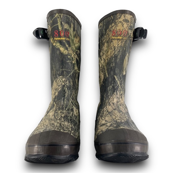 Cabela’s Waterproof 800g Thinsulate Ultra Boots Steel Shank Camouflage Women 7M - Picture 5 of 11